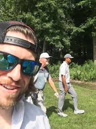 That time I took a #selfie with Tiger Woods