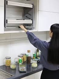 Stainless Steel Hanging Kitchen Cabinet Basket Basket Cabinet Decorati In 2020 Luxury Kitchen Cabinets Hanging Kitchen Cabinets Modern Kitchen Cabinet Handles