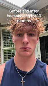 Before and After Backpacking in The Wilderness for 19 Months