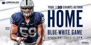 Penn State Sports Graphics Football Games Spring Football