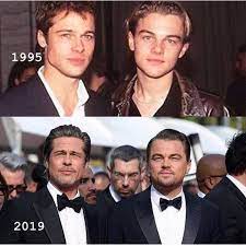 What do you think? Would you rather meet them in 1995 or 2019? • • • • • •  • #bradpitt #leonardodicaprio #old #y… | Brad pitt, Leonardo dicaprio,  Famous celebrities