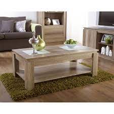 Minimalist inspired design with a contemporary feel. Canyon Oak 3d Effect Coffee Table With Under Shelf