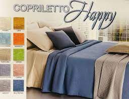 Nuovi Arrivi Copriletto In 100 Cotone Per Letto Singolo Piazzaemezza Matrimoniale In Vari Colori Intimotuttomercato Copriletto Co Bed Comforters Blanket
