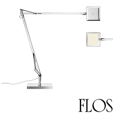 Modern chrome table lamps add sleek style and a sense of class to any room. Flos Kelvin Edge Base Led Table Lamp Chrome F3452057 Dimmable Diffusione Luce Srl