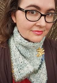 Folded Eyelet Cowl