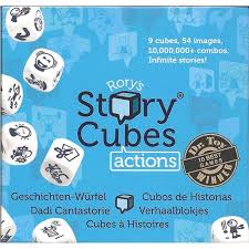 Roll the cubes, make a story! Rory S Story Cubes Actions