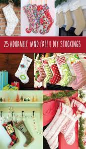 25 Adorable And Free Diy Stockings Diy Stockings Christmas Stockings Diy Christmas Sewing
