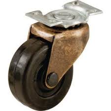 Everbilt 2 In Wheel Caster Dbl Race Plate 2 Pack 49346 Rubber Casters Swivel Tv Stand Casters