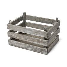 20 idées de centre de table pour une super ambiance d'anniversaire, de mariage, halloween, noel ou tout simplement un bon diner entre amis. Petite Cagette En Bois Ceruse Ambiance Champetre Et Vintage