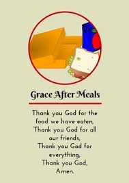 Here is a landscape card printable sized 14.8 cm x 10.5 cm. Meal Prayer Worksheets Teaching Resources Teachers Pay Teachers