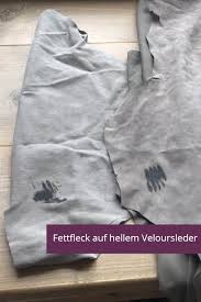 So Entfernst Du Fettflecken Auf Wildleder Pflegetipps Fur Leder