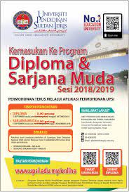 Upsi (universiti pendidikan sultan idris) politeknik. The Edvisor Malaysia Permohonan Upsi Kemasukan Sesi Akademik 2 2018 2019 Lepasan Spm Setaraf Stpm Setaraf