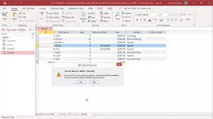 After having appended these records to the archive table, named tblexpiredstudents as detailed in the how to append records using a microsoft access append query we now need to create a delete. How To Delete Records From A Table In Ms Access Office 365 Youtube