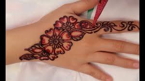 Simple hands easy and beautiful henna image bridal motif henna hand image latest. á´´á´° Simple Henna Tangan Youtube