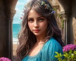 AI Generated Floralheadband Photos and Artwork