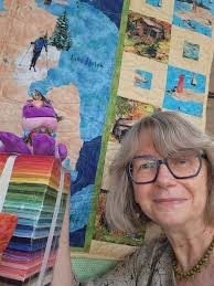 Found the hopper and won a FQ! Thank you to The Quilting Season!