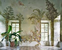 Margherita Spiluttini Gartenpavillon Stift Melk At Fresko Von Johann Wenzel Bergl Nr 4 2008 Wall Murals Mural Wall Painting
