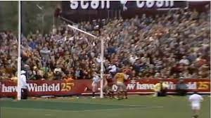 Able to smash tall point posts with a single bump! Rounds Of Our Lives The Greatest Moments From Round 18 Footyology