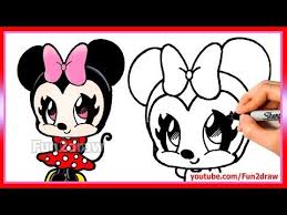 I guess you guys liked the lesson i did that consisted of two characters from a cartoon series. How To Draw Mickey Mouse Cute Easy And Color With Crayola Markers Youtube Mickey Mouse Drawings Cute Easy Drawings Cute Drawings