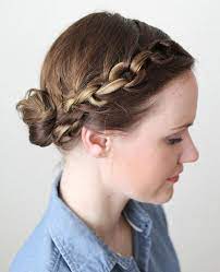To add volume and texture, you can curl it with large barrel curling iron or medium to large rollers. 20 Easy Updos For Medium Hair