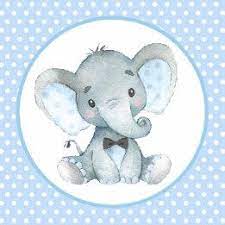 Boys Adorable Elephant Baby Shower Elephant Baby Shower Boy Baby Elephant Baby Shower