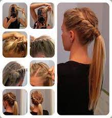 Side Crown Braid Into Long Ponytail Ponytail Hairstyles Easy Second Day Hairstyles Braided Ponytail Hairstyles