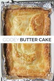 Classic Gooey Butter Cake Recipe It S A Classic For A Reason Turn Yellow Cake Mix Into Som Easy Gooey Butter Cake Recipe Butter Cake Recipe Dessert Recipes