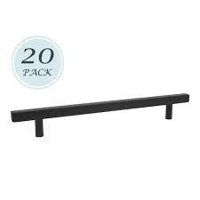 Update your kitchen with our selection of kitchen cabinets from menards. Matte Black Stainless Steel Cabinet Handles Modern Drawer Pulls 7 1 2 Inches Hole Centers 20 Pack Square Bar Kitchen Cabinet Door Handles Stainless Steel
