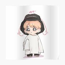 Jimin Chibi Posters Redbubble How to draw a chibi base. redbubble