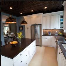 dark antique copper ceilings