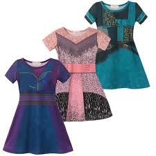 Grosshandel Nachkommen 3 Mal Kleid Fur Madchen Halloween Party Audrey Cosplay Kinder Uma Rollenspiele Kostume 3d Druck Muster Kind Kleidung Cy200514 Von Babala2 10 32 Auf De Dhgate Com Dhgate