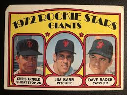 Topps 1972 Baseball San Francisco Giants Rookie Stars #232 | eBay