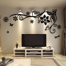 Beautiful Home Decorations 3d Acrylic Stickers Diy Gift Tv Background Decor Wall Decor Design Wall Stickers Home Decor Bedroom Wall Designs
