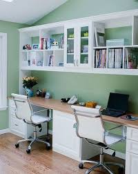 Learn to make a family computer desk station on a budget! 15 Homework Station Ideas Home Office Design Home Office Space Built In Desk
