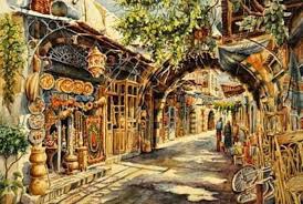 موقع دمشق محمد الخياط توثيق دمشق فنيا وإسقاط الذات arabian art damascus syria damascus
