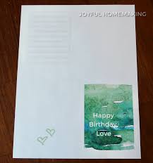 Check spelling or type a new query. Printable Birthday Card And Envelope Joyful Homemaking