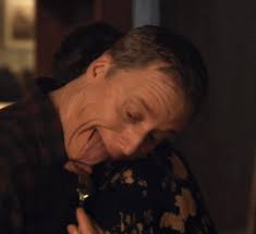 Harry handing out peanuts to Stellar Jay!