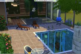 Click on the ground level of your lot, and drag out the size you want. I M Proud Of This Build An Indoor Outdoor Pool With Views From The Basement Sitting Room Sims4