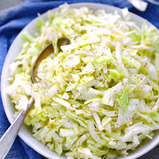 Sweet And Tangy No Mayo Coleslaw With Celery Seed Bowl Of Delicious