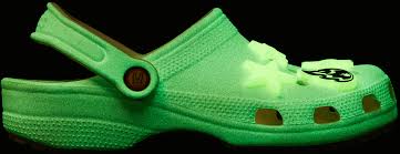 Who can tag me in a location and how will i know if i've bee. Bad Bunny And Crocs Connect For Glow In The Dark Clogs Pause Online Men S Fashion Street Style Fashion News Streetwear
