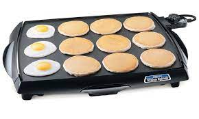 Griddles are a flat cooking surface that comes with an even heat source. Tilt Ndrain Biggriddle Cool Touch Griddle Griddles Presto
