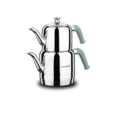 Korkmaz Riva Ensemble Thire Et Thire En Acier Inoxydable 3 L Stove Top Espresso Kitchen Appliances Stove