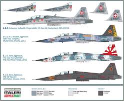 The isaf air force and the federal erusea air force both used tiger ii's during the continental war. F 5 F Tiger Ll Italeri 1382