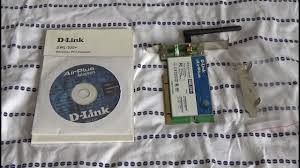Image result for Network Card :	D-Link AirPlus DWL-520+ Wireless PCI Adapter
