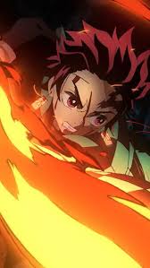 4k ultra hd demon slayer: Tanjiro Flaming Katana Kimetsu No Yaiba 4k Hd Mobile Smartphone And Pc Desktop Laptop Wallpaper 3840x2160 1920x1080 2160x Anime Demon Slayer Anime Slayer