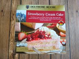 Deutsche Kuche German Cream Cakes Aldi Reviewer Cream Cake Strawberry Cream Cakes Light Cakes