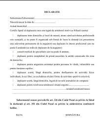 (nume, prenume/denumire), conform inscrierilor de la onrc (oficiul national al registrului comertului), nu detine / detin calitatea de administrator/asociat la angajatorii cu care salariatul/a angajator: Cum AratÄ DeclaraÅ£ia Pe Propria RÄspundere Si AdeverinÅ£a De La Angajator Pe Care Trebuie SÄ Le Avem La Noi In Intervalul Orar 22 00 06 00 Www Actualdecluj Ro