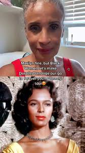 Dorothy Dandridge and Marilyn Monroe Comparison