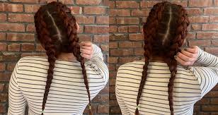 Twist braid in this tutorial, tiktoker @ashleescurls creates a wavy hair look with a twisted braid that's actually cute enough to wear outside of your bedroom. How To Dutch Braid Your Own Hair L Oreal Paris