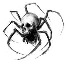 Skull Spider By Nightmarehound On Deviantart Skull Tattoo Design Spider Tattoo Spider Art